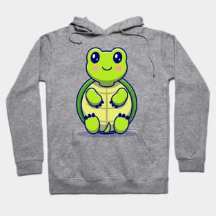 Cute Turtle Sit Hoodie